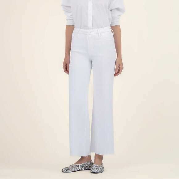 Kut from the Kloth Denim - NWT Kut from the Kloth Meg High Rise Fab AB Wide Leg Raw Hem